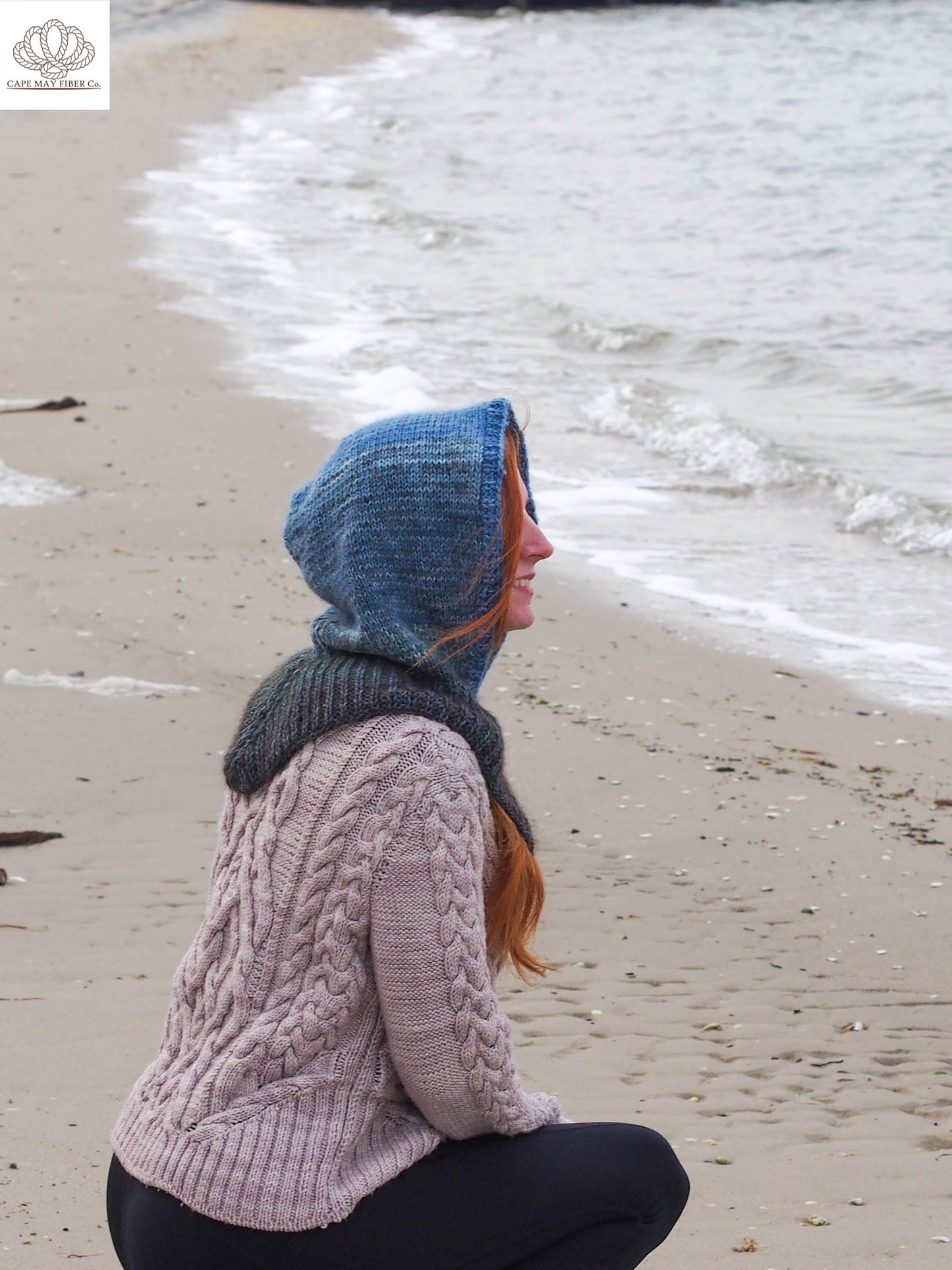 Seafarer Balaclava Dk / Aran Weight Knitting Pattern