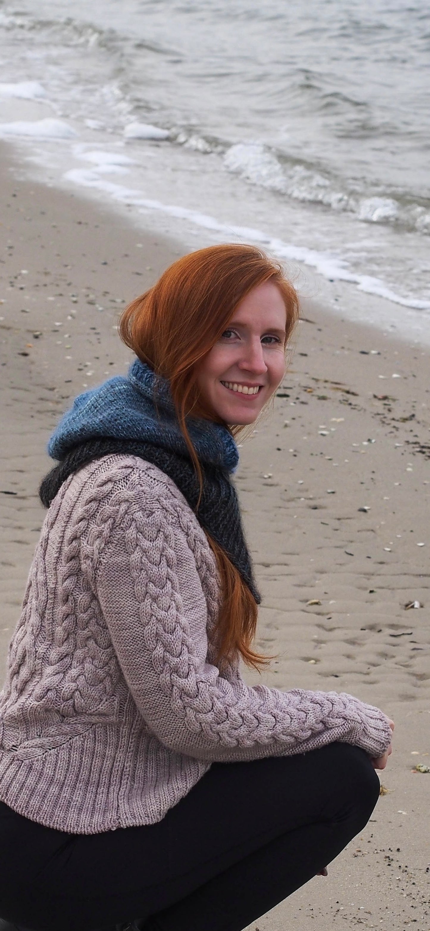 Seafarer Balaclava Dk / Aran Weight Knitting Pattern