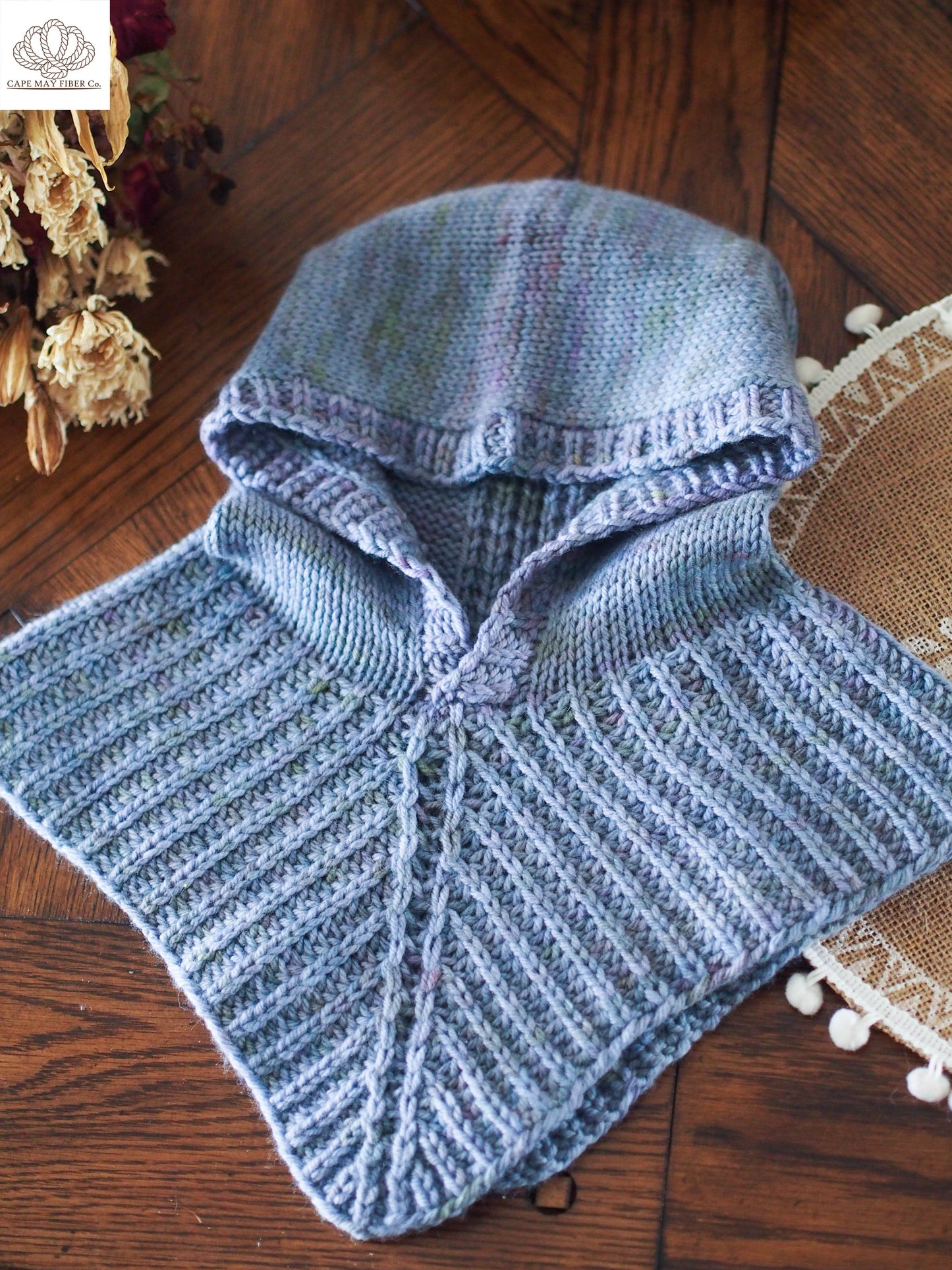 Seafarer Balaclava Dk / Aran Weight Knitting Pattern