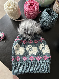 Sheepy Walk Hat DK Weight Knitting Kit