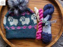 Load image into Gallery viewer, Sheepy Walk Hat DK Weight Knitting Kit
