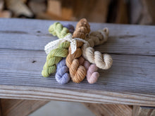 Load image into Gallery viewer, Softly Spiced Naturally Dyed Mini Skein Set Sock
