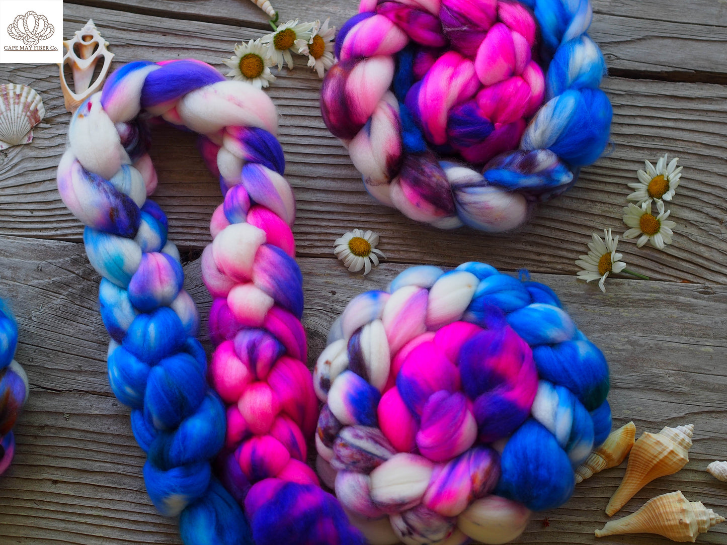 Spinning Sirens SW Merino Combed Top- 4 oz braid