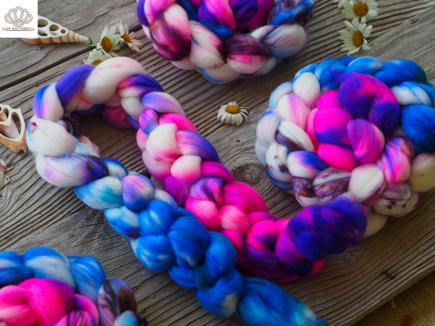 Spinning Sirens SW Merino Combed Top- 4 oz braid