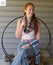 Load image into Gallery viewer, Starboard Cowl Fingering DK or Bulky Weight Knitting Pattern
