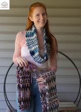 Load image into Gallery viewer, Starboard Cowl Fingering DK or Bulky Weight Knitting Pattern
