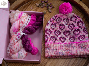 Sweet Tart Hat Fingering Weight Kit