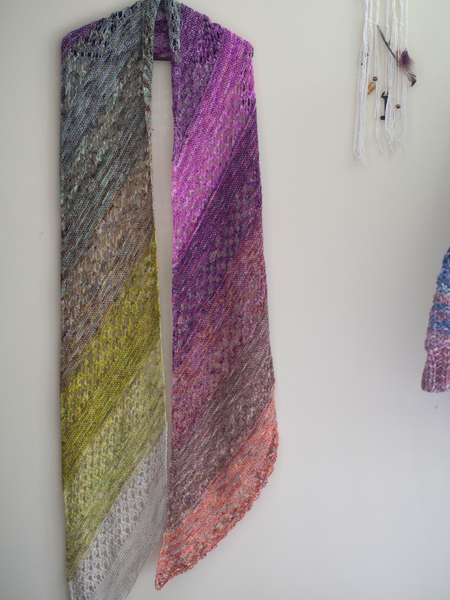 Trinket Scarf Fingering or DK Weight