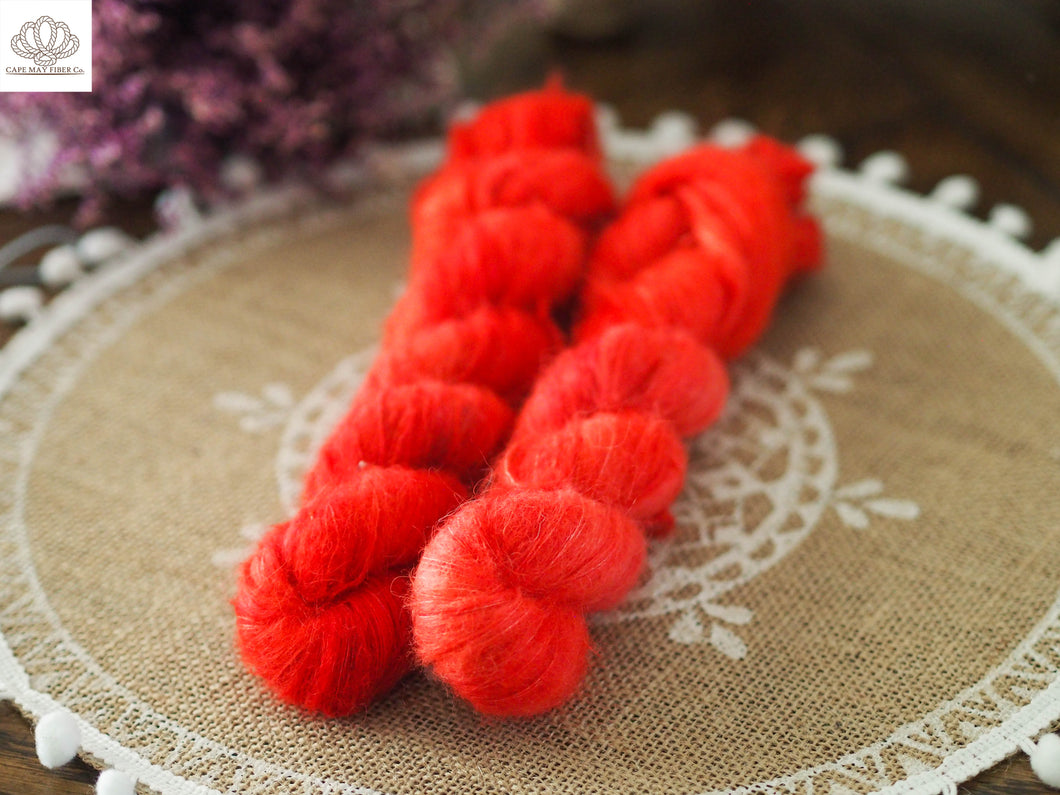 Vermilion Button