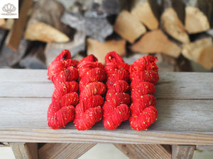 Vermilion Button