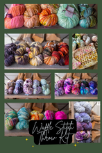 Load image into Gallery viewer, Waffle Stitch Throw Kit
