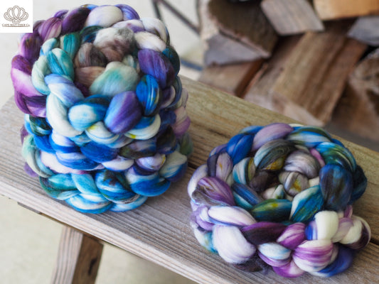Wildflower and Barley SW Merino Combed Top- 4 oz braid