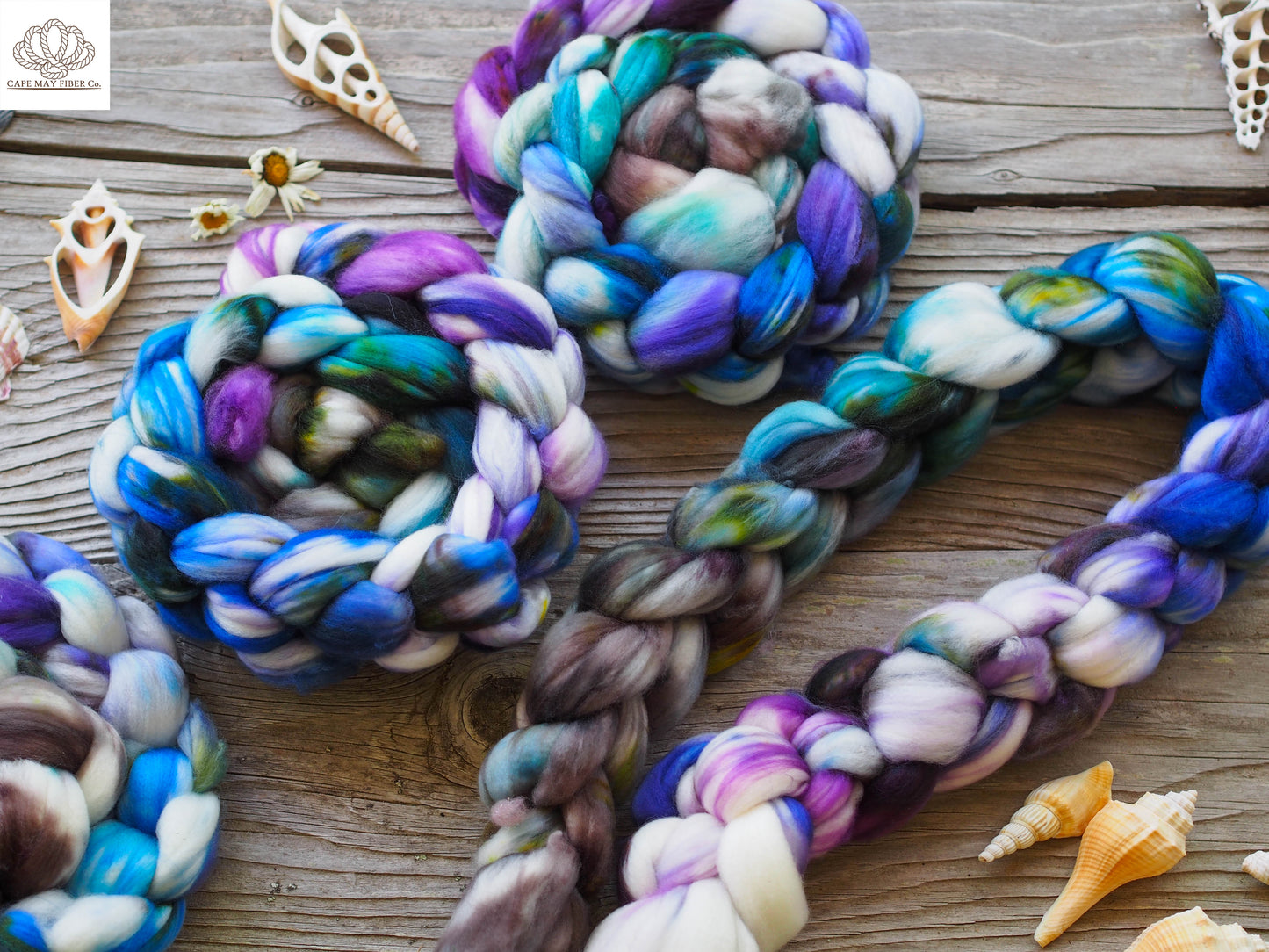 Wildflower and Barley SW Merino Combed Top- 4 oz braid