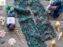 Load image into Gallery viewer, Wishbone Scarf Sport Weight Hand Knitting Pattern
