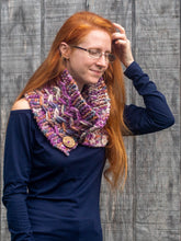 Load image into Gallery viewer, Jagged Pathways Knitting Pattern Super Bulky Weight

