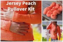 Load image into Gallery viewer, Jersey Peach Pullover Kit
