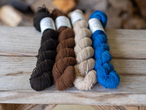 Celtic Mist Shawl Kit Alpaca Sets