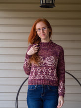 Load image into Gallery viewer, Floral Fallal DK Weight Hand Knitting Pattern
