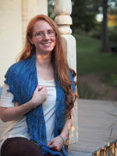 Load image into Gallery viewer, Mermaid Tail Scarf Knitting Pattern Fingering Weight
