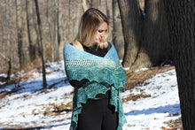 Load image into Gallery viewer, Sequana Shawl Knitting Pattern Fingering Weight

