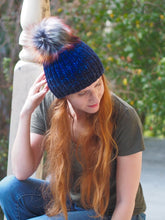 Load image into Gallery viewer, Ribbed Beanies Knitting Pattern Chunky Weight
