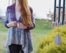 Load image into Gallery viewer, Windward Cardigan Knitting Pattern Fingering Weight
