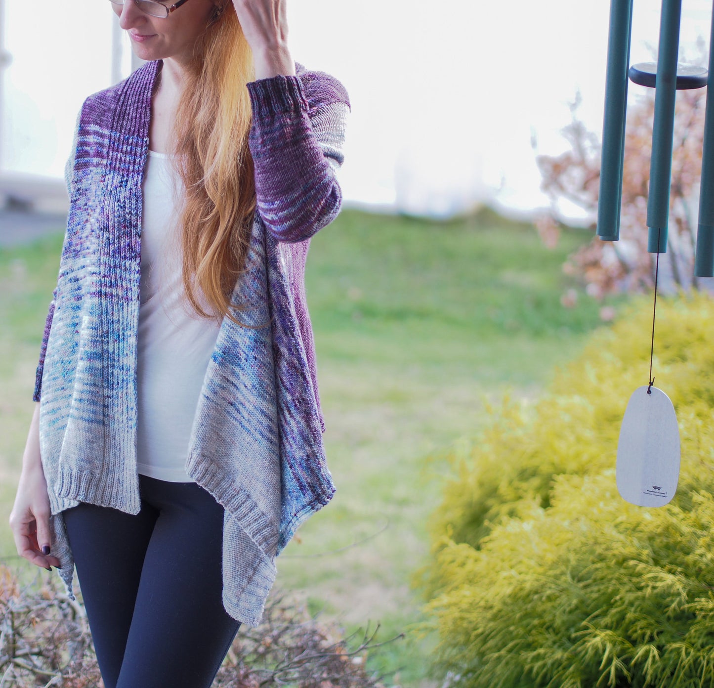 Windward Cardigan Knitting Pattern Fingering Weight