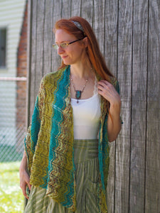 Froth Shawl Knitting Pattern Fingering Weight