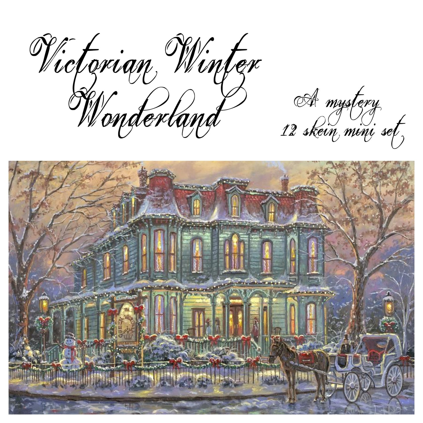 Victorian Winter Wonderland 12 Mini Skein Set