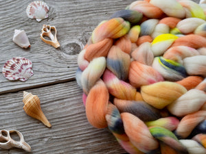 Peppy Pumpkin Merino Combed Top - 4oz