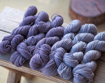 Logwood Naturally Dyed Yarn DK