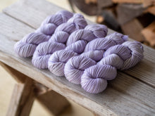 Load image into Gallery viewer, Luscious Lavender Merino Cashmere Silk Sport
