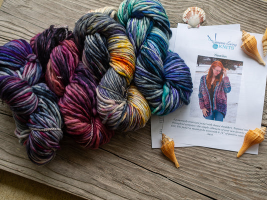 Nautilus Jacket Knitting Kit - Original Color