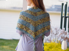 Load image into Gallery viewer, On the Way To Cape May Shawl Crochet Pattern DK or Sport Weight
