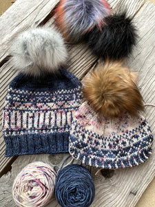 Winterwood Hat Knitting Pattern DK Weight